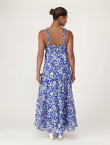 Alice Ruched Bodice Midi Dress Forever New