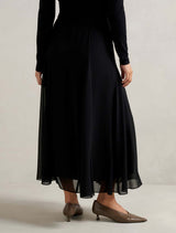 Donna Godet Midi Skirt Forever New