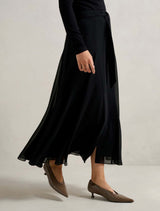 Donna Godet Midi Skirt Forever New