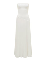 Capri Strapless Pleat Midi Dress Forever New