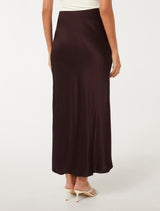 Prue Satin Bias Midaxi Skirt Forever New