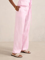 Posey Petite Linen Wide Leg Pants