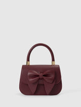 Liliana Bow Bag 0 Very Berry Forever New