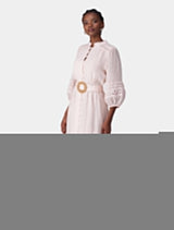 Rebecca Belted Trim Midi Dress Forever New