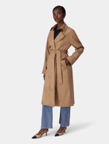 Cass Vegan Suede Trench Coat Forever New