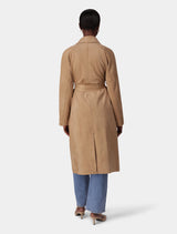 Cass Vegan Suede Trench Coat Forever New