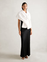Felicity Faux Fur Wrap Forever New