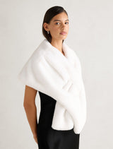 Felicity Faux Fur Wrap Forever New