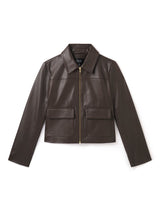 Codie Leather Jacket Forever New