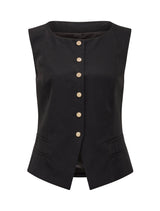 Bea Snap Front Vest Forever New