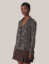 Hope Tie Front Shirt Forever New