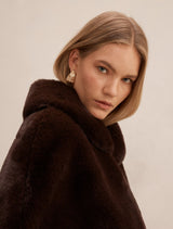 Evelyn Faux Fur Wrap Forever New