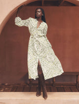 Penelope Printed Midi Dress Forever New