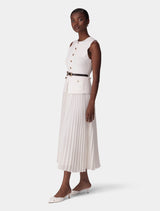 Daphne Waistcoat Knit Midi Dress Forever New