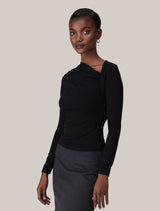 Roma Asym Neck Top Forever New