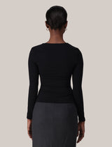 Roma Asym Neck Top Forever New