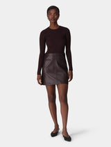 Loretta PU 2 in 1 Dress Forever New