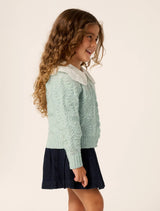 Dorothea Girls Cable Cardigan Forever New
