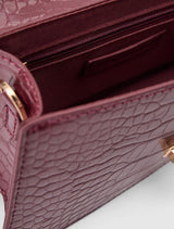 Violet Lock Detail Top Handle Bag Forever New