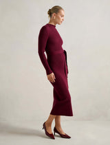 Kiara Button Detail Midi Dress Forever New