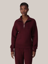 Lya Lounge Jumper Deep Maroon Forever New