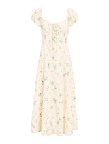 Sallie Tie Front Midi Dress Forever New
