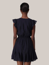 Maxine Flutter Sleeve Mini Dress Forever New