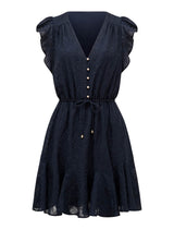 Maxine Flutter Sleeve Mini Dress Forever New