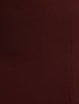 Lacey Crepe Split Midi Skirt Forever New