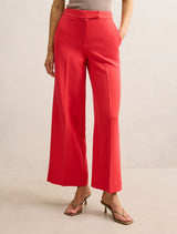 Noelle Wide Leg Pants Candy Red Suit Forever New