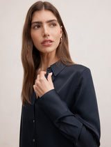 Coco Satin Shirt Forever New