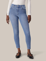 Ashley Mid-Rise Mid Wash Jeans Mid Wash Forever New