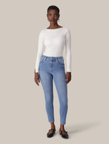Ashley Mid-Rise Mid Wash Jeans Forever New