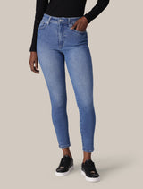 Ashley Mid-Rise Mid Wash Jeans Mid Wash Forever New