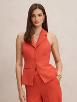 Noelle Halter Waistcoat