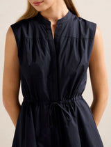 Alyssa Drawcord Smock Mini Dress Forever New