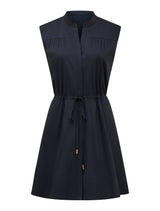 Alyssa Drawcord Smock Mini Dress Forever New