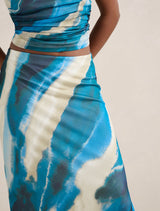 Mia Petite Mesh Maxi Skirt Forever New