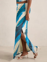 Mia Petite Mesh Maxi Skirt Forever New