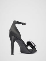 Joanna Jewelled Flower Sandal Heel Forever New