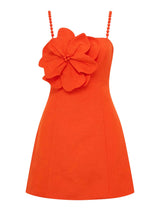 Nicolette Flower Mini Dress