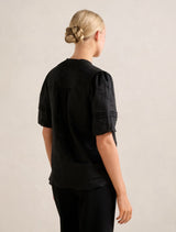 Mariella Pintuck Blouse Forever New