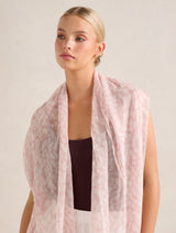 Sally Printed Lightweight Scarf Forever New