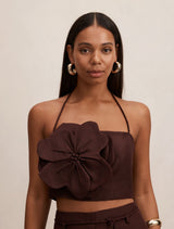 Myla Flower Detail Top Forever New