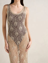 Sienna Sequin Crochet Cover Up