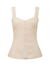 Cinzia Trim Detail Top