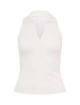 Clover Collared Halter Top