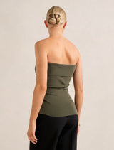 Sofia Asymmetric Knit Top Forever New