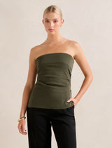 Sofia Asymmetric Knit Top Forever New