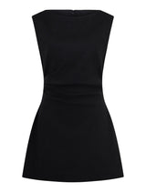 Sage Stretch Linen Mini Dress Forever New